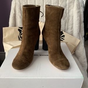 Isabel Marant Grover Suede Ankle Boots